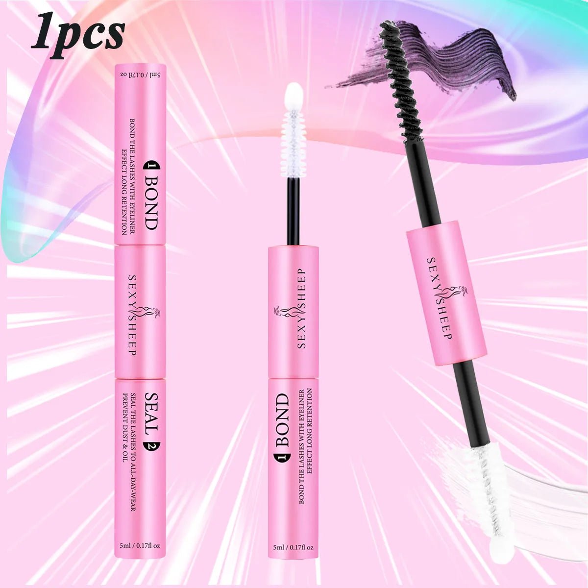 LashLux Bond & Seal – Waterproof Lash Glue for DIY Clusters - 1pc | KJ Global