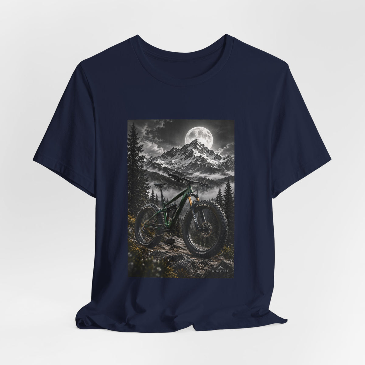 Mountain Bike Moonlight T‑Shirt - S Navy | KJ Global
