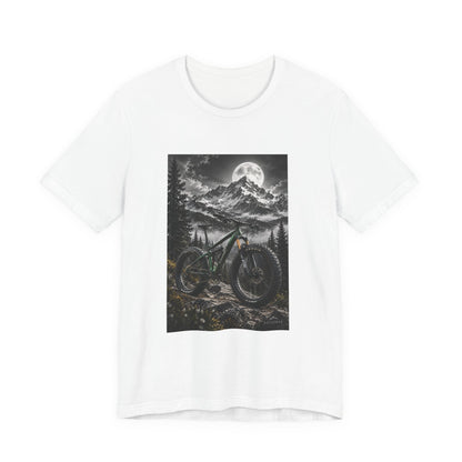 Mountain Bike Moonlight T‑Shirt - S White | KJ Global