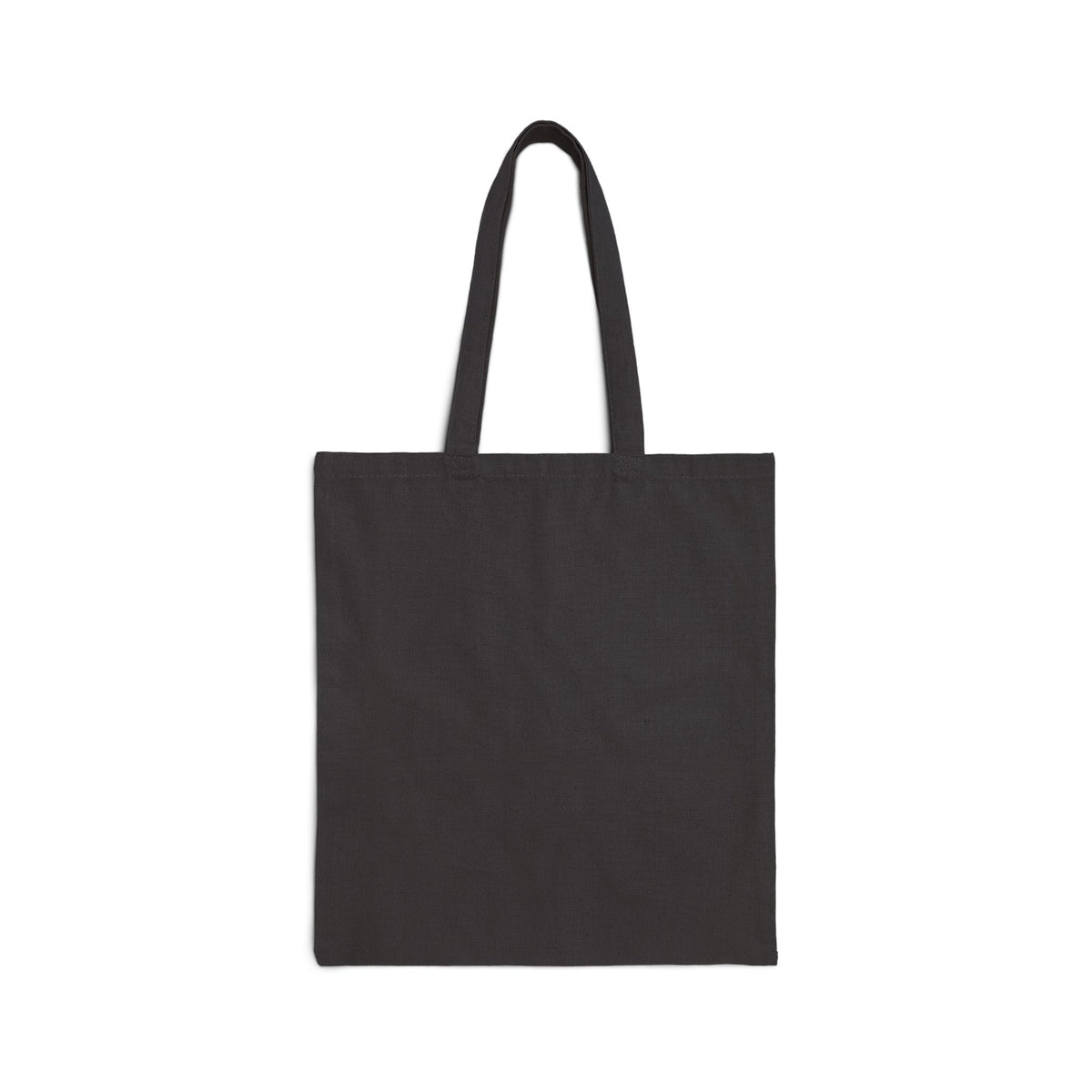 Mountain Bike Tote Bag — Moonlit Trail Canvas Tote - Black 15" x 16" | KJ Global
