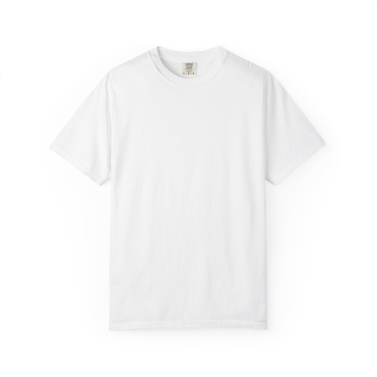 Mountain Fat-Tire Bike T-Shirt — Moonlit Forest MTB Shirt - White M | KJ Global