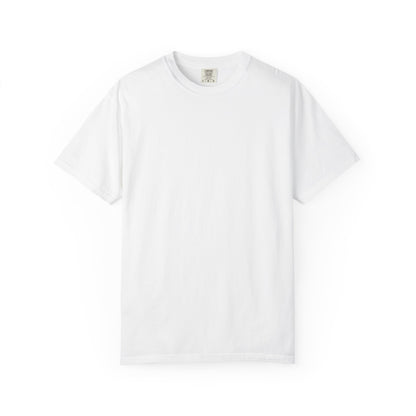 Mountain Fat-Tire Bike T-Shirt — Moonlit Forest MTB Shirt - White M | KJ Global