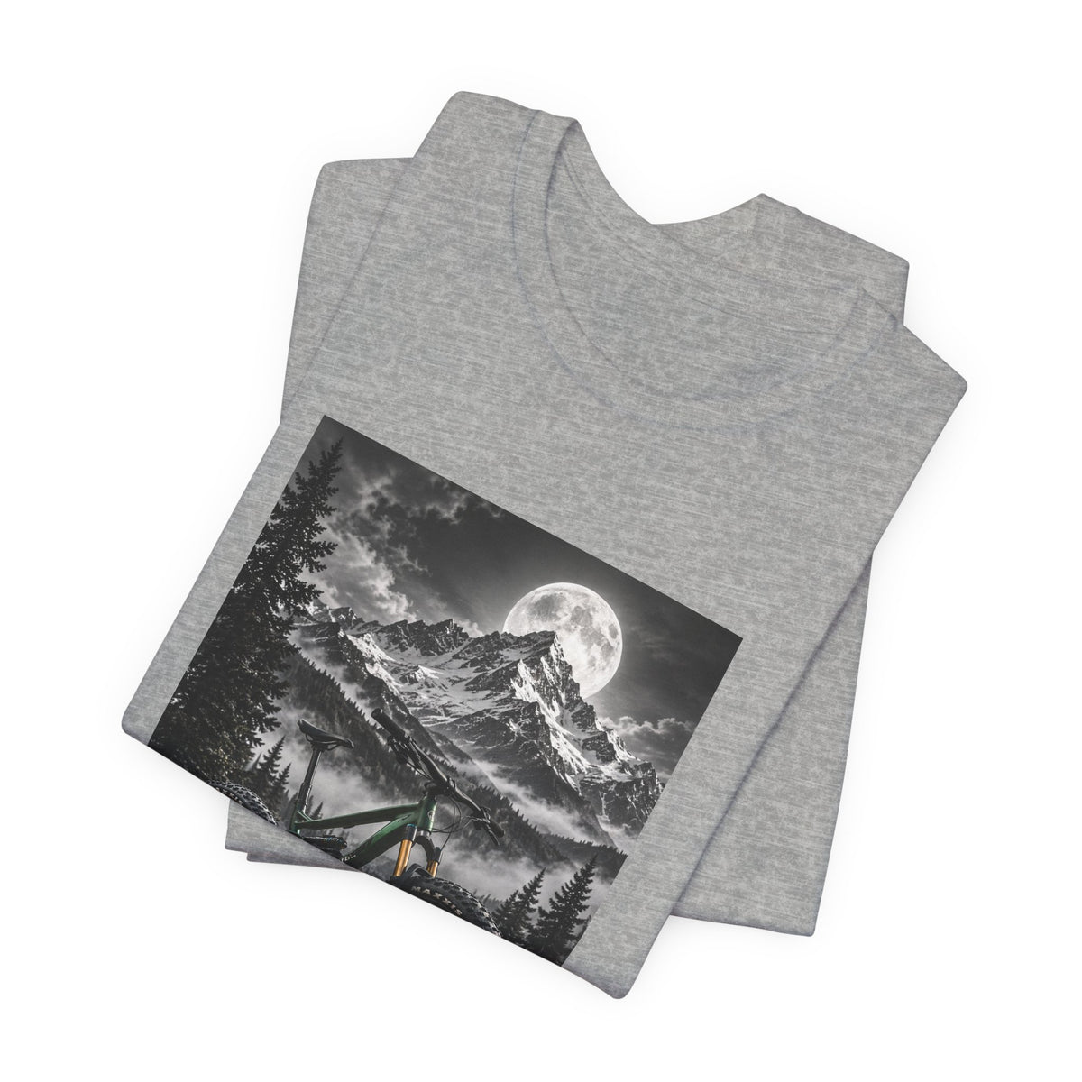 Mountain Bike Moonlight T‑Shirt - S Navy | KJ Global