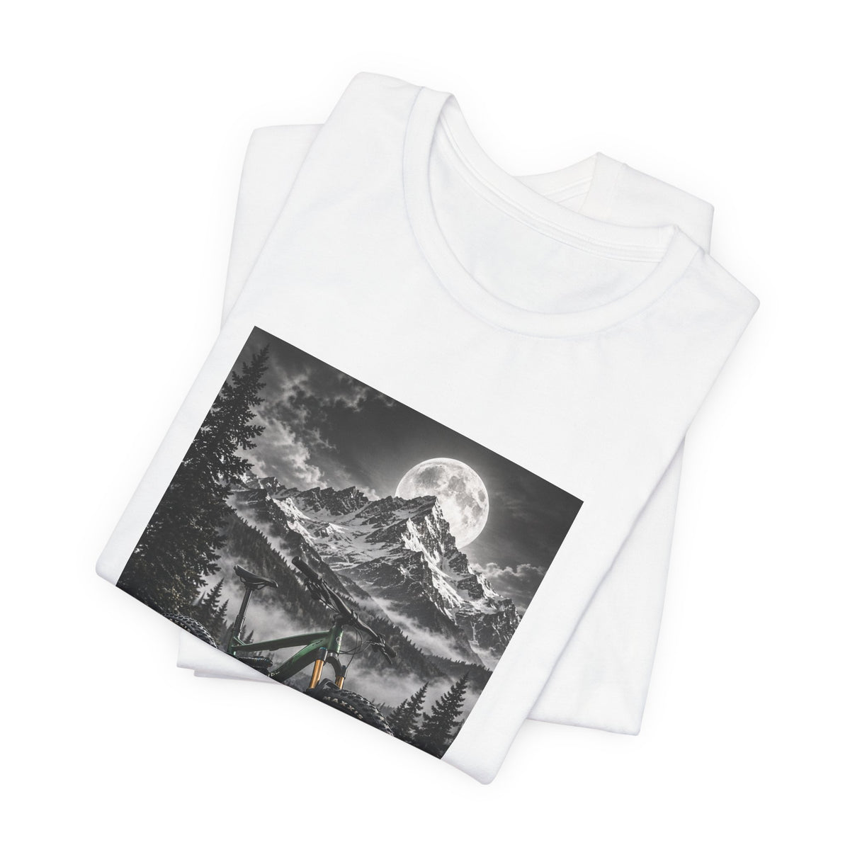 Mountain Bike Moonlight T‑Shirt - S Navy | KJ Global