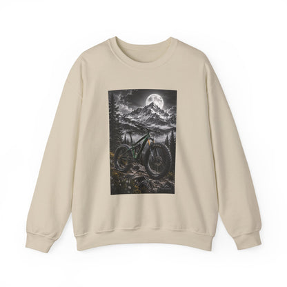 Mountain Bike Moonlight Crewneck Sweatshirt - S Sand | KJ Global