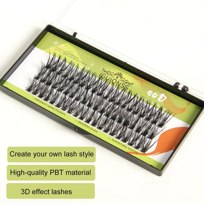 Lash Clusters – DIY Eyelash Extensions | 36 Clusters, C & D Curl