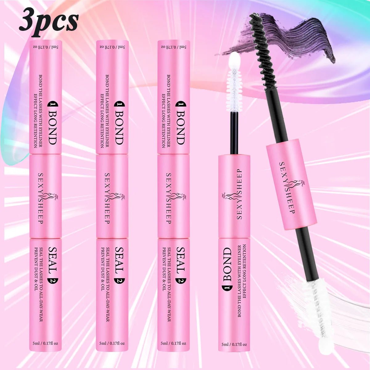 LashLux Bond & Seal – Waterproof Lash Glue for DIY Clusters