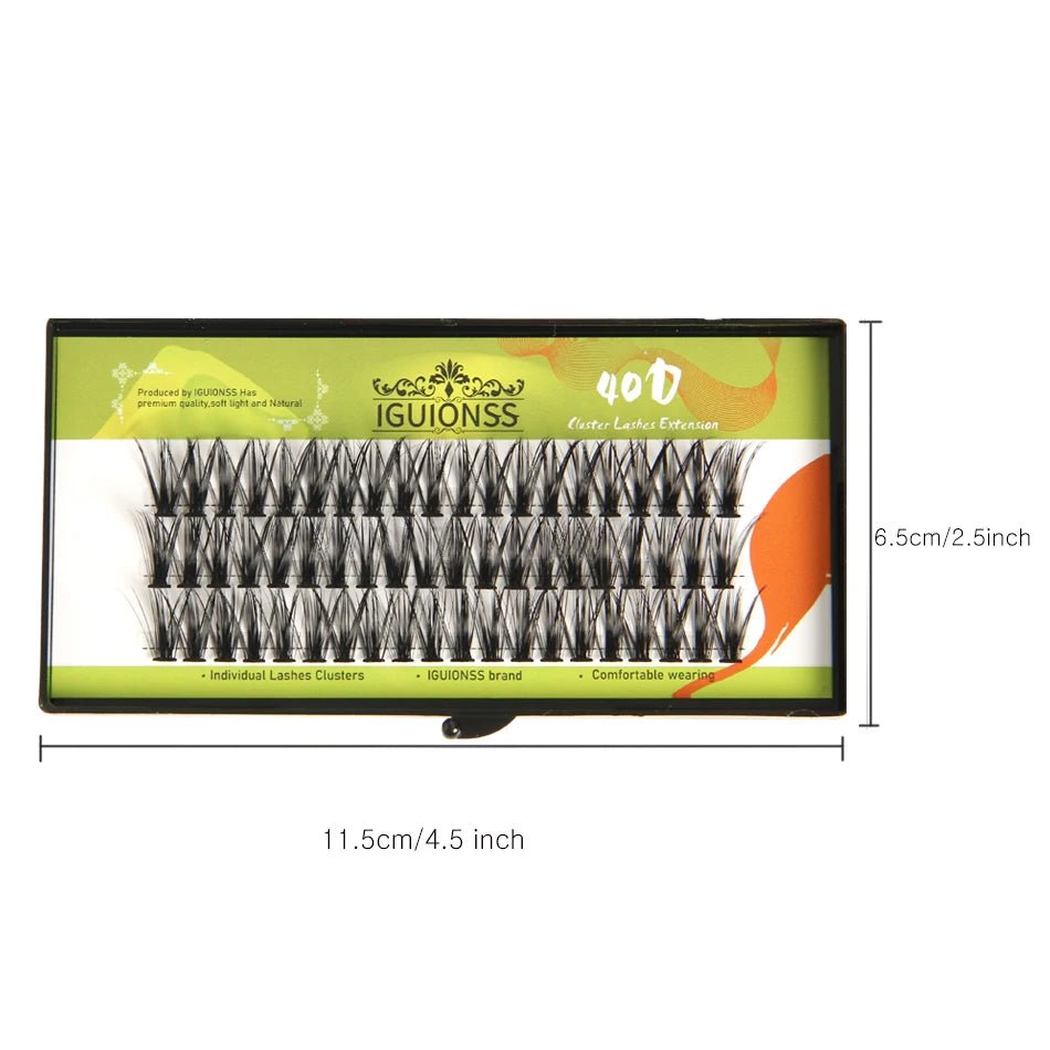 Lash Clusters – DIY Eyelash Extensions | 36 Clusters, C & D Curl