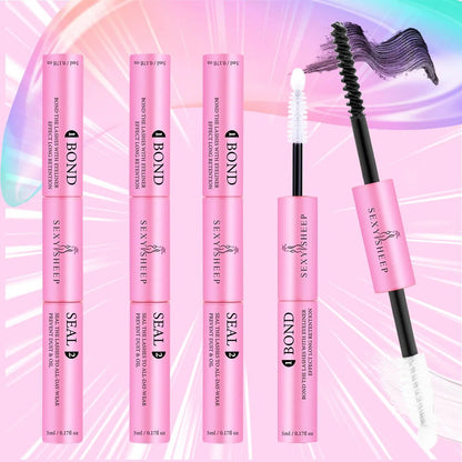 LashLux Bond & Seal – Waterproof Lash Glue for DIY Clusters