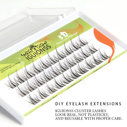Lash Clusters – DIY Eyelash Extensions | 36 Clusters, C & D Curl
