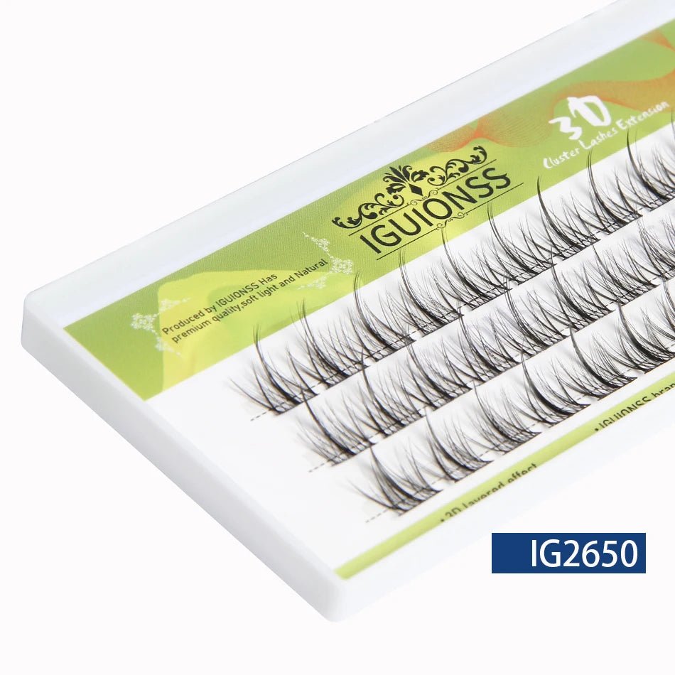 Lash Clusters – DIY Eyelash Extensions | 36 Clusters, C & D Curl