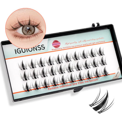 Lash Clusters – DIY Eyelash Extensions | 36 Clusters, C & D Curl