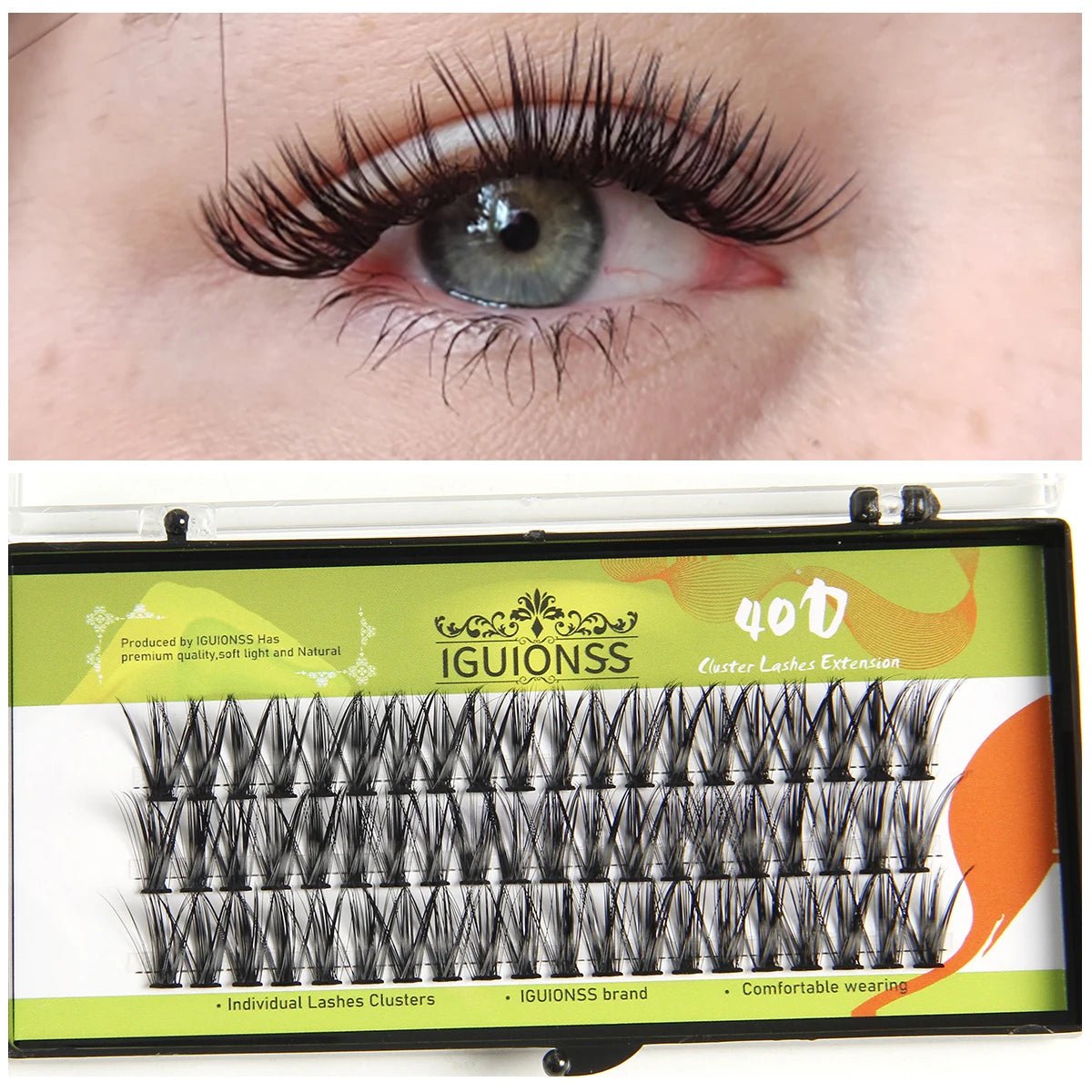 Lash Clusters – DIY Eyelash Extensions | 36 Clusters, C & D Curl